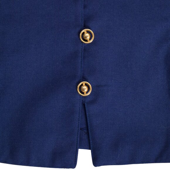 Sundazed (Germany) Canvas Weave Schurwolle Blend Pentagon T Blouse Azurite : M - Picture 4 of 8